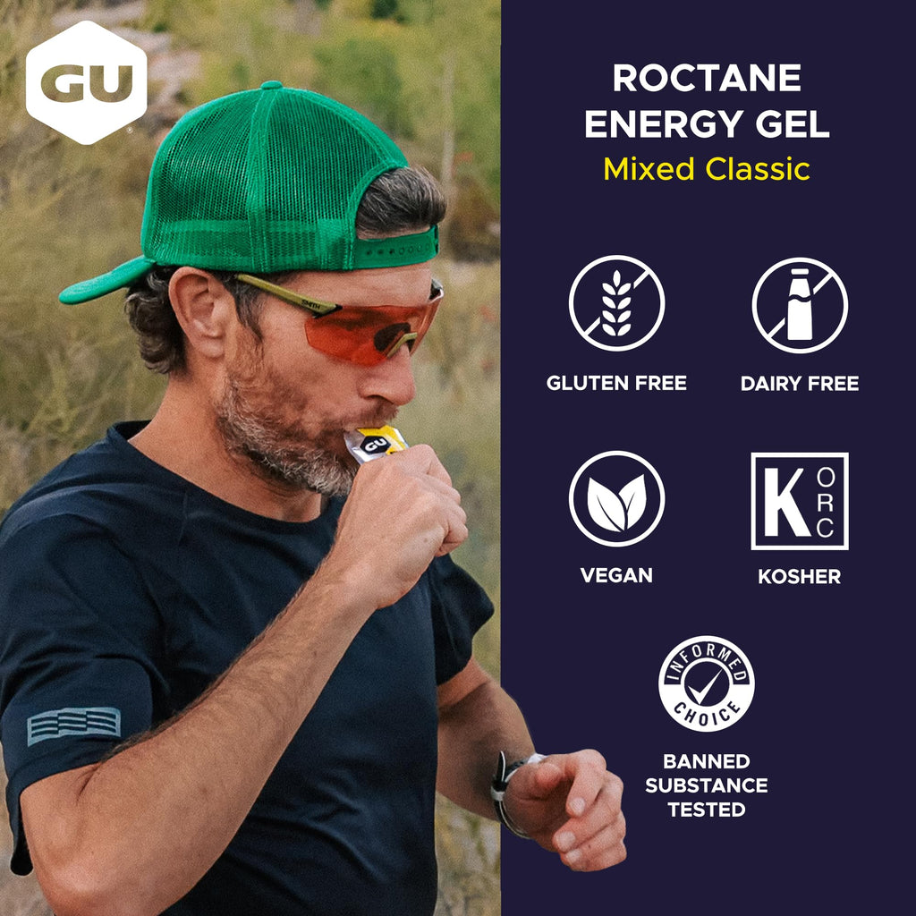 GU Roctane Ultra Endurance Gel - Vegan & Gluten-Free

