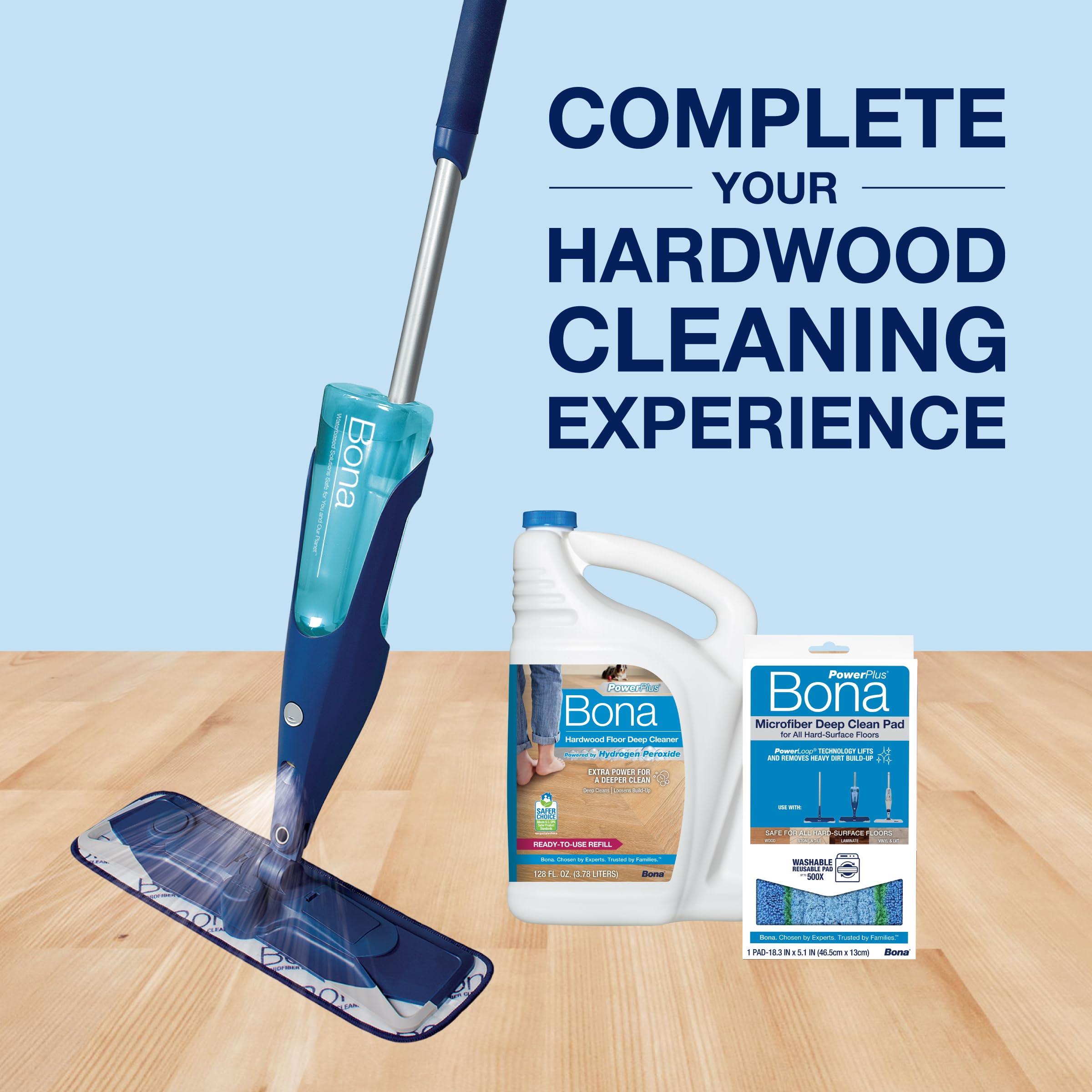 Bona PowerPlus Hardwood Floor Deep Cleaner Refill

