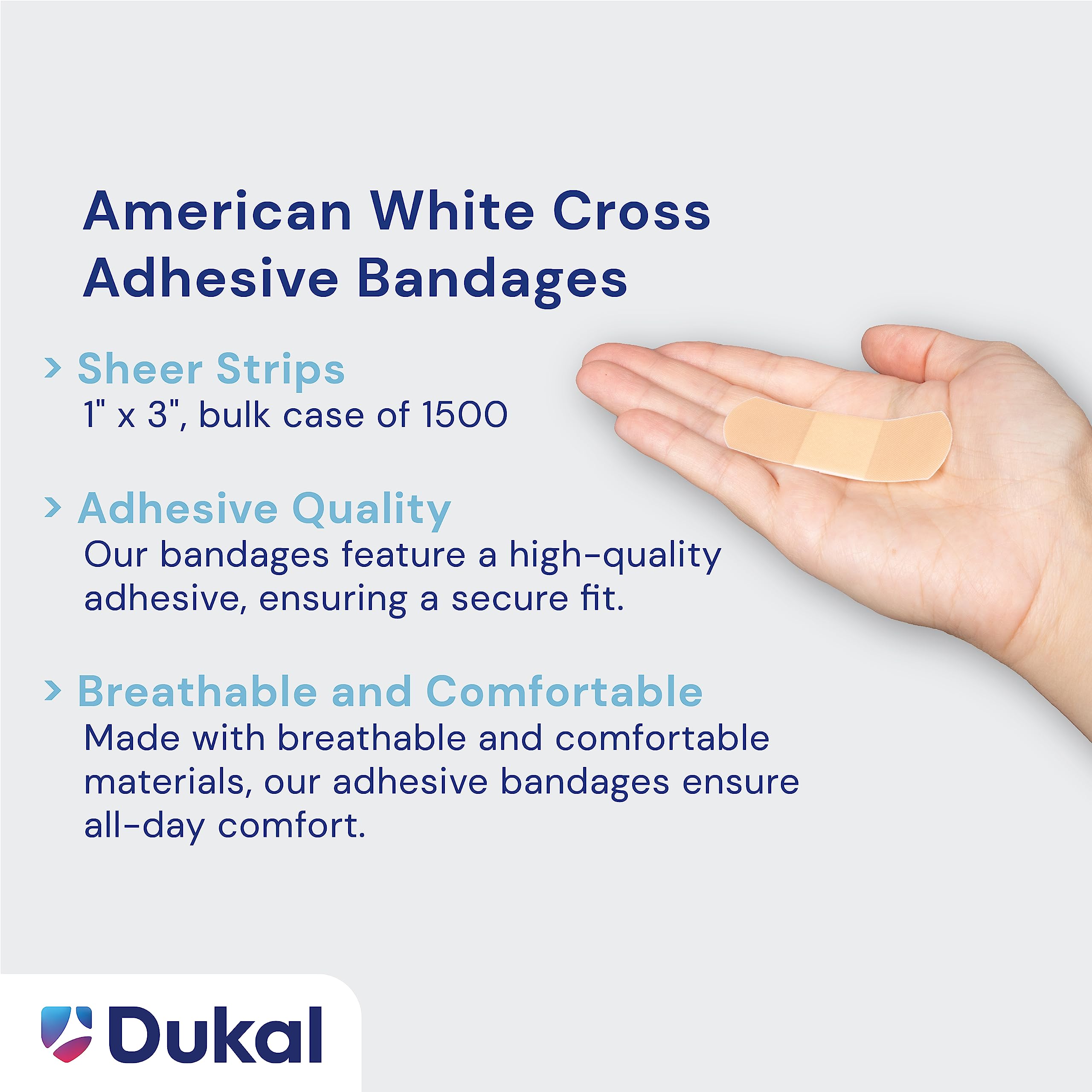 American White Cross Adhesive Bandages

