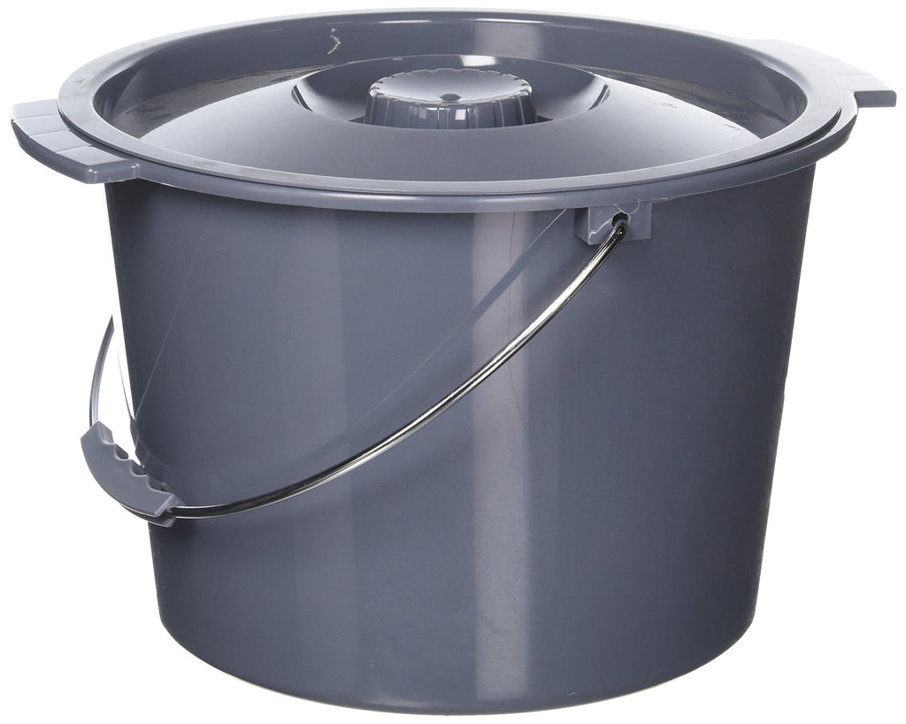 Medline Commode Bucket with Lid | Universal Fit

