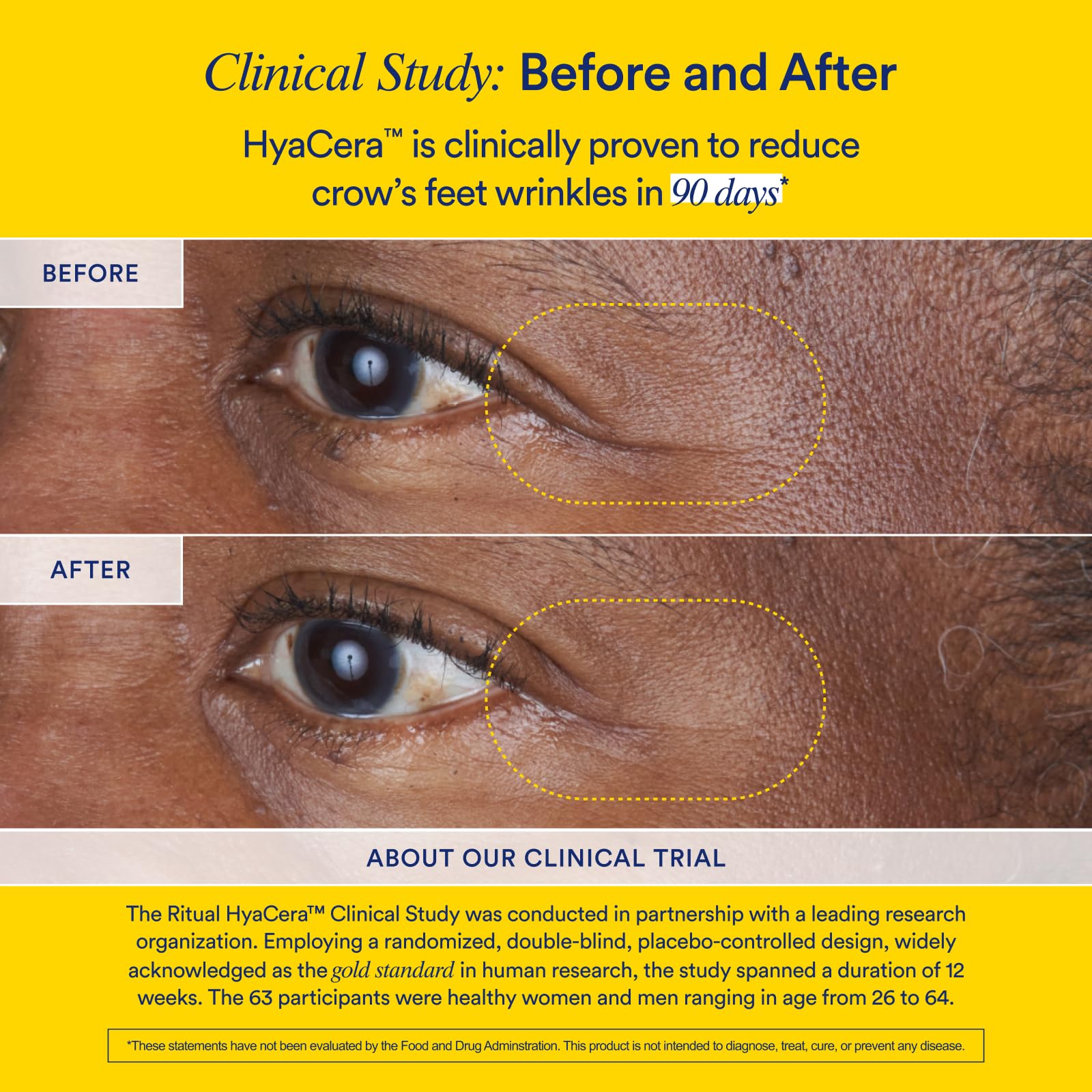 Ritual Hyaluronic Acid Skin Supplement with Hyabest Ceratiq

