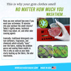 ACTIVE Active Wear Detergent with Plant-Based Enzymes

