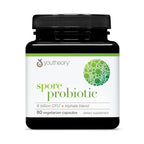 Youtheory Spore Probiotic for Gut Health with Prebiotics

