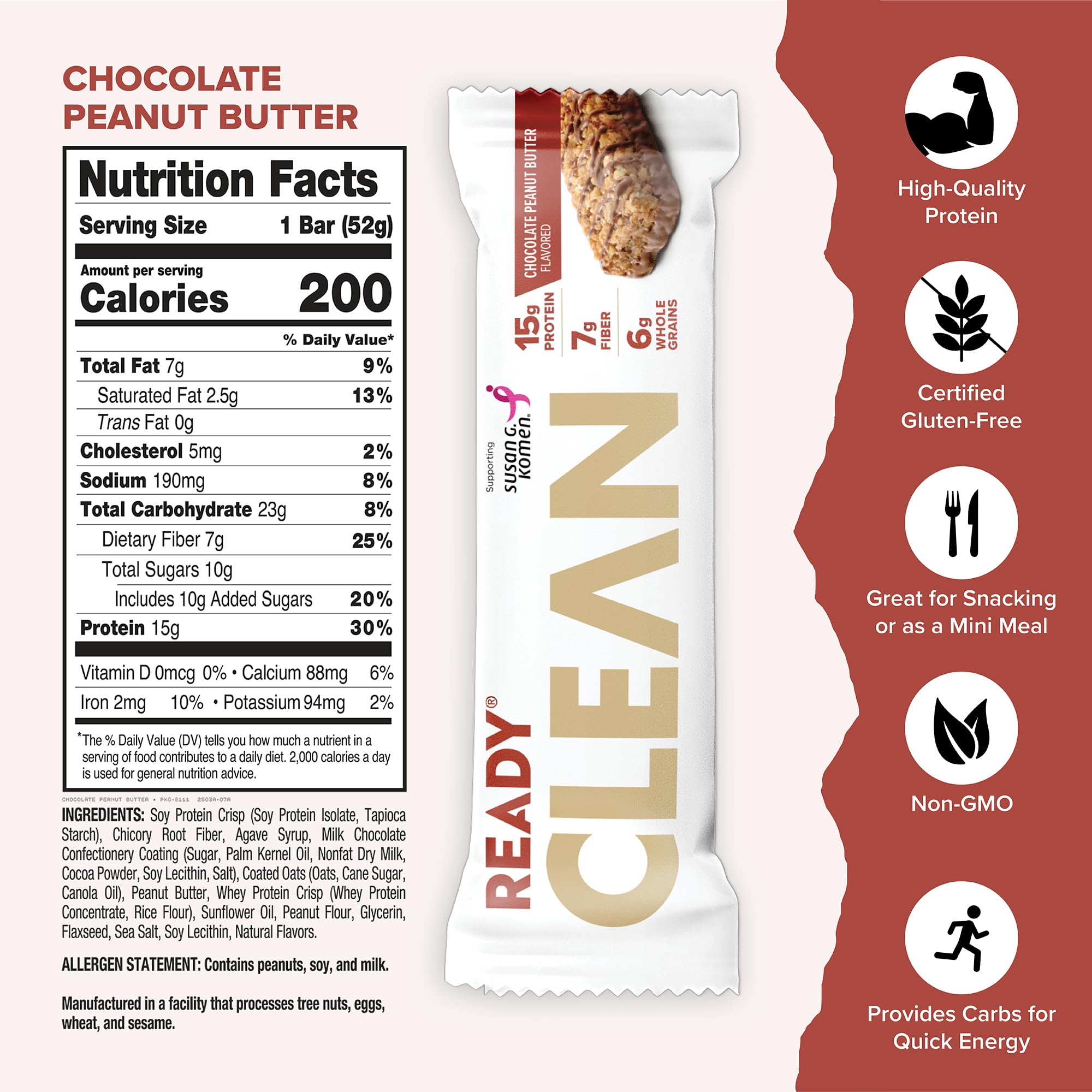 Ready Protein Bars – High-Protein Snack with 15g Protein

