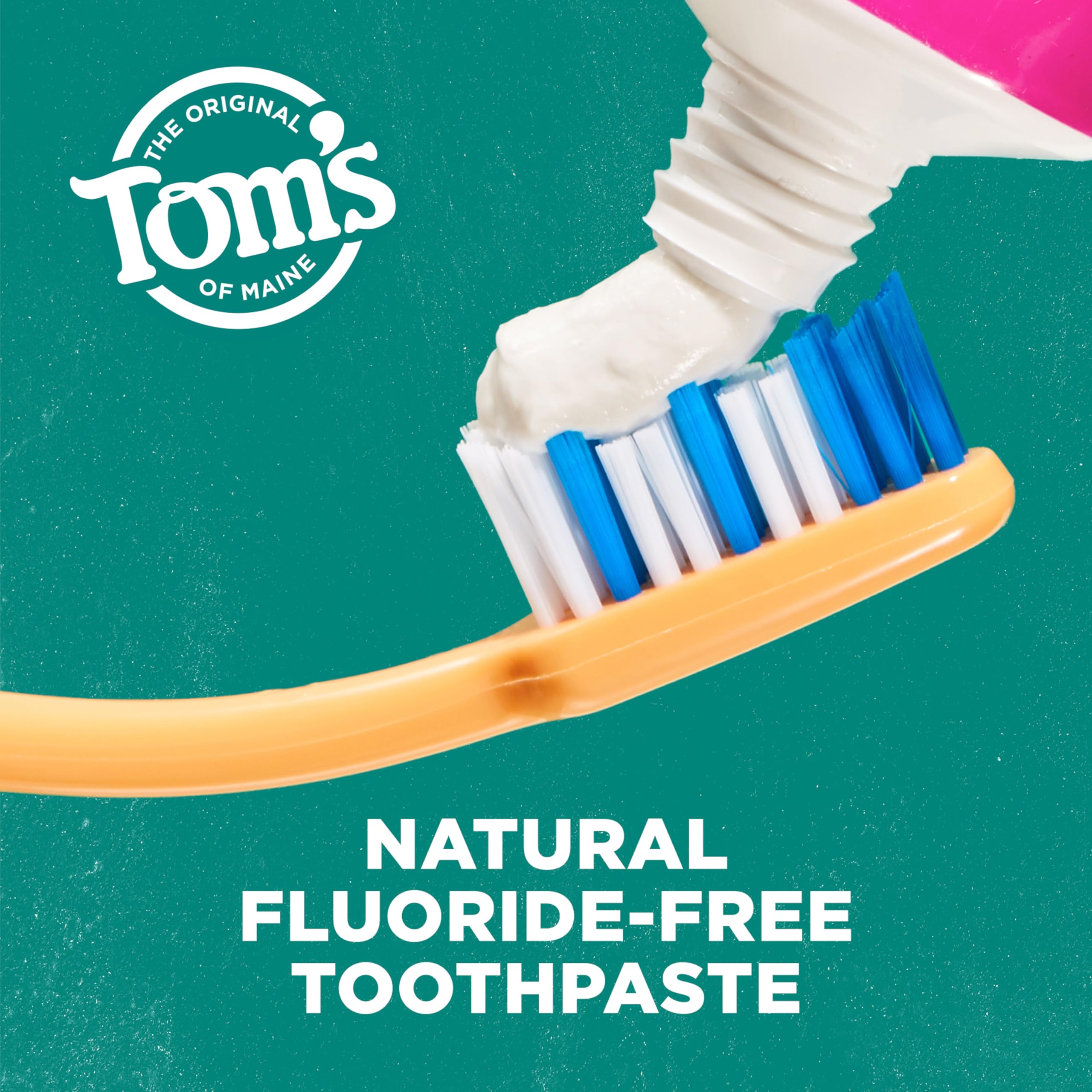 Tom’s of Maine Antiplaque Whitening Fluoride Free Toothpaste

