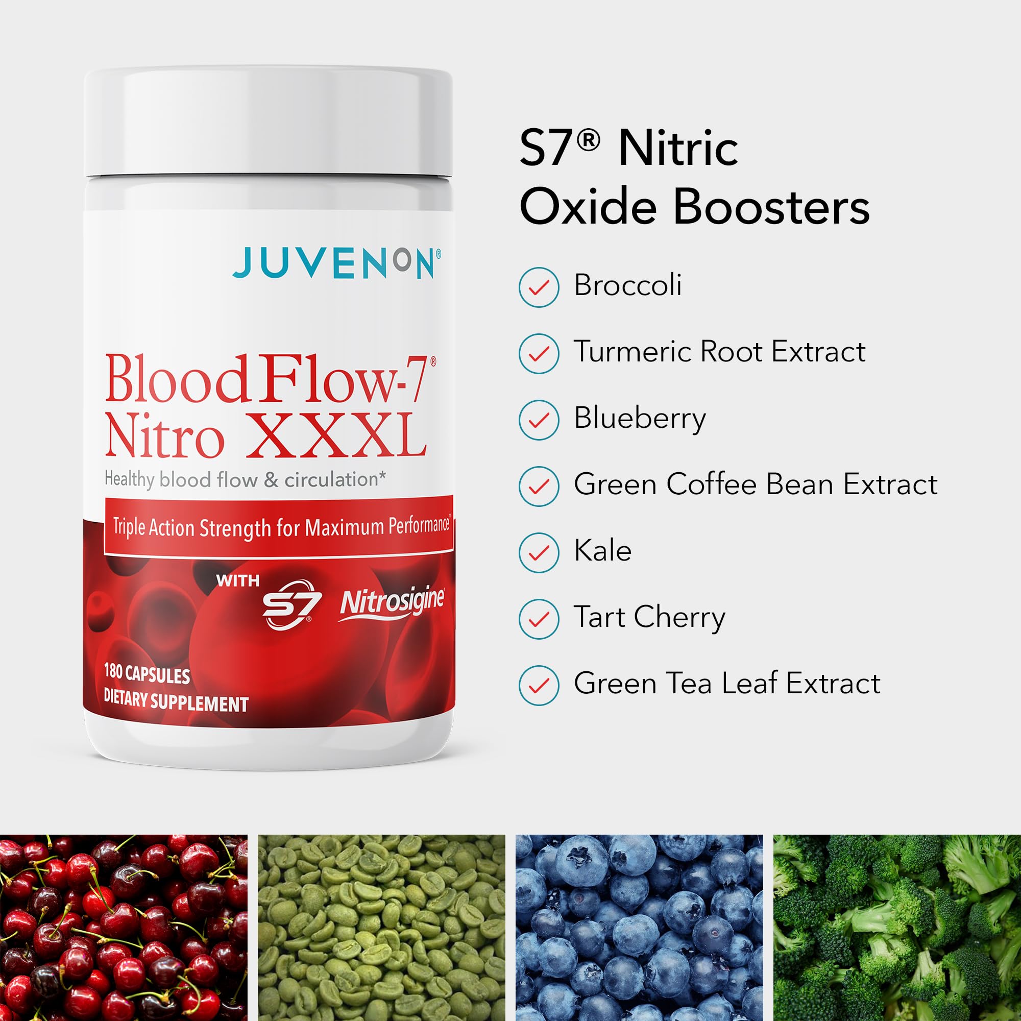 Juvenon Blood Flow-7 Nitric Oxide Supplement

