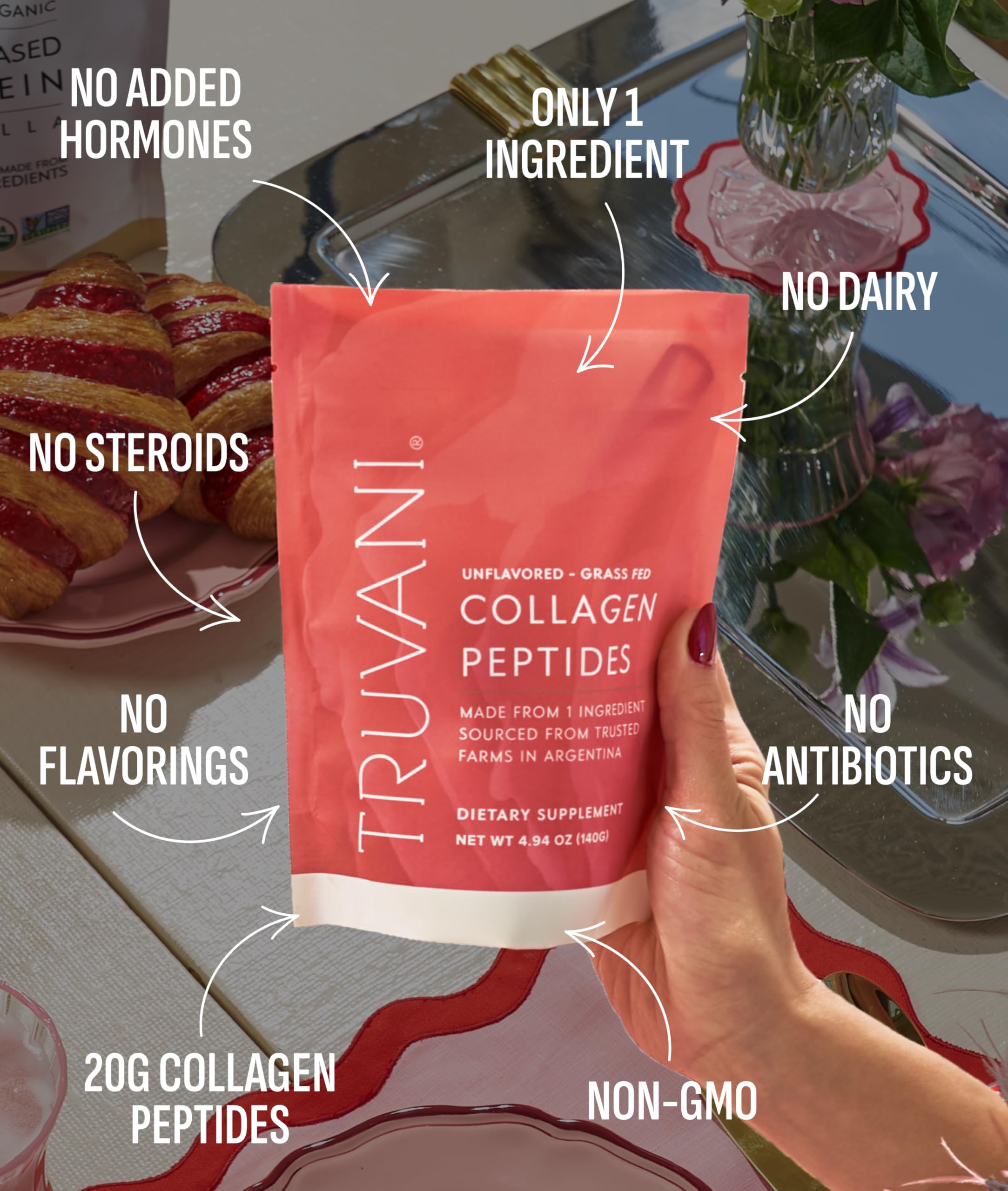 Truvani Hydrolyzed Collagen Peptides Unflavored

