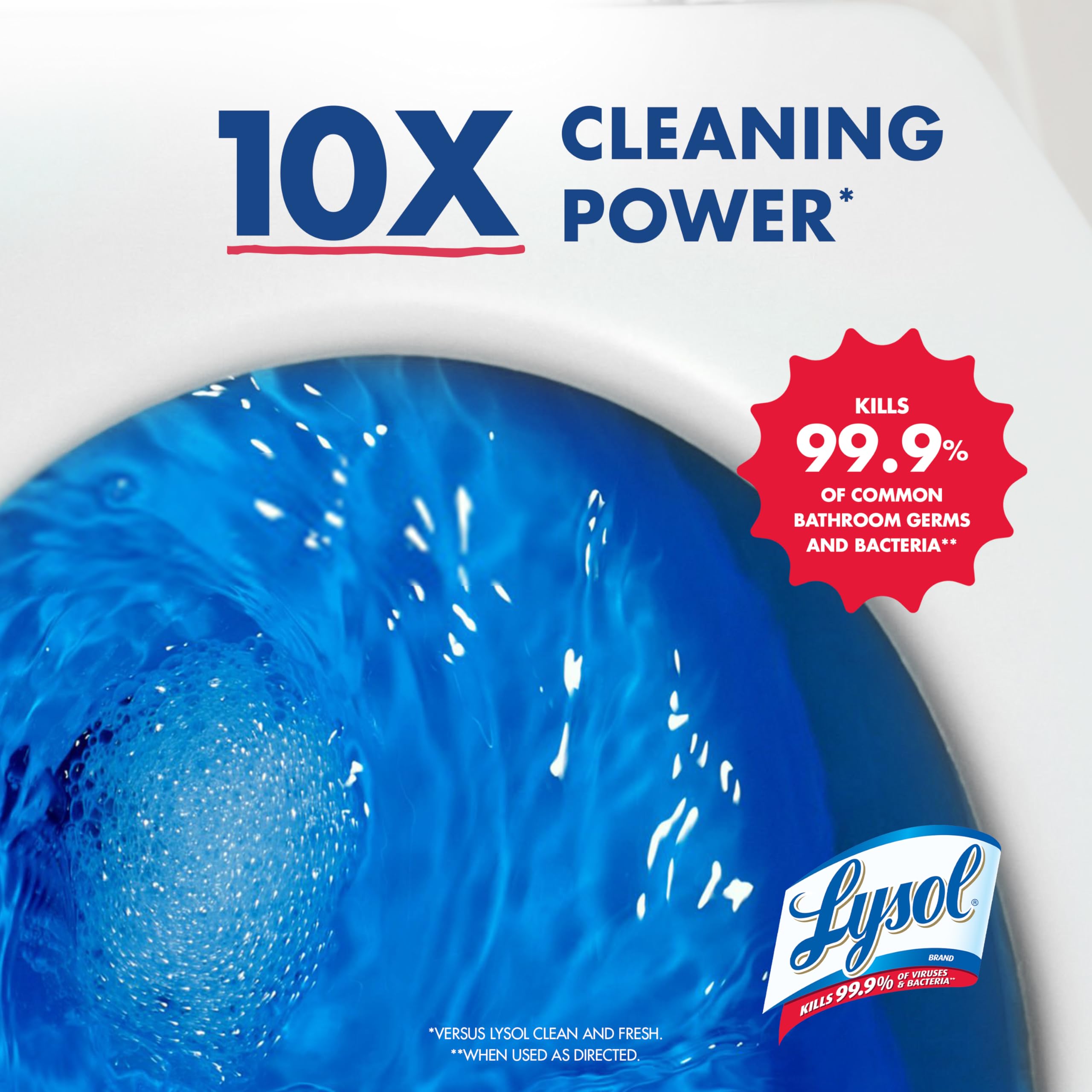Lysol Toilet Bowl Cleaner Max Strength Cling Gel Bleach-Free

