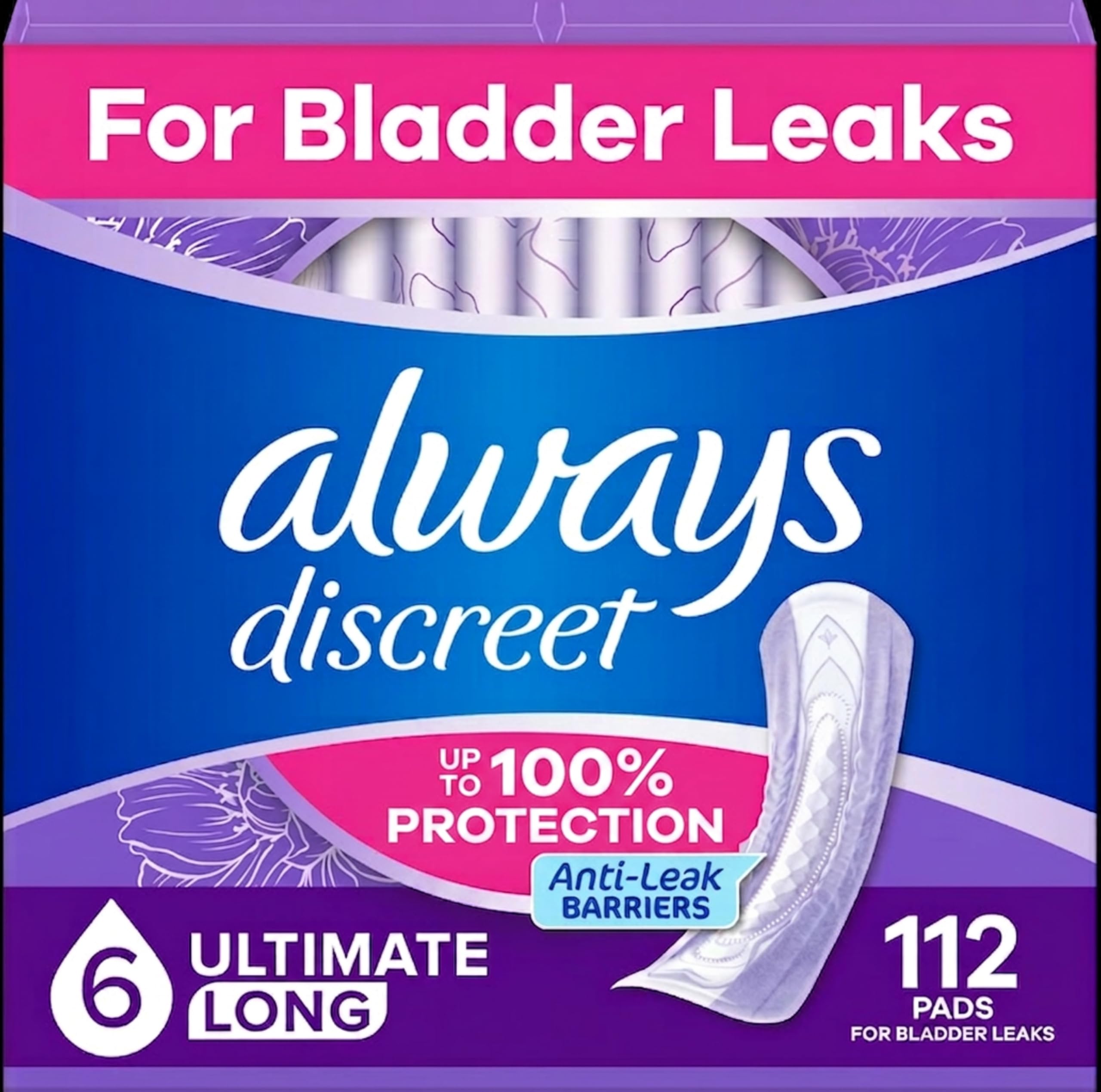 Always Discreet Incontinence Pads | Discreet Protection

