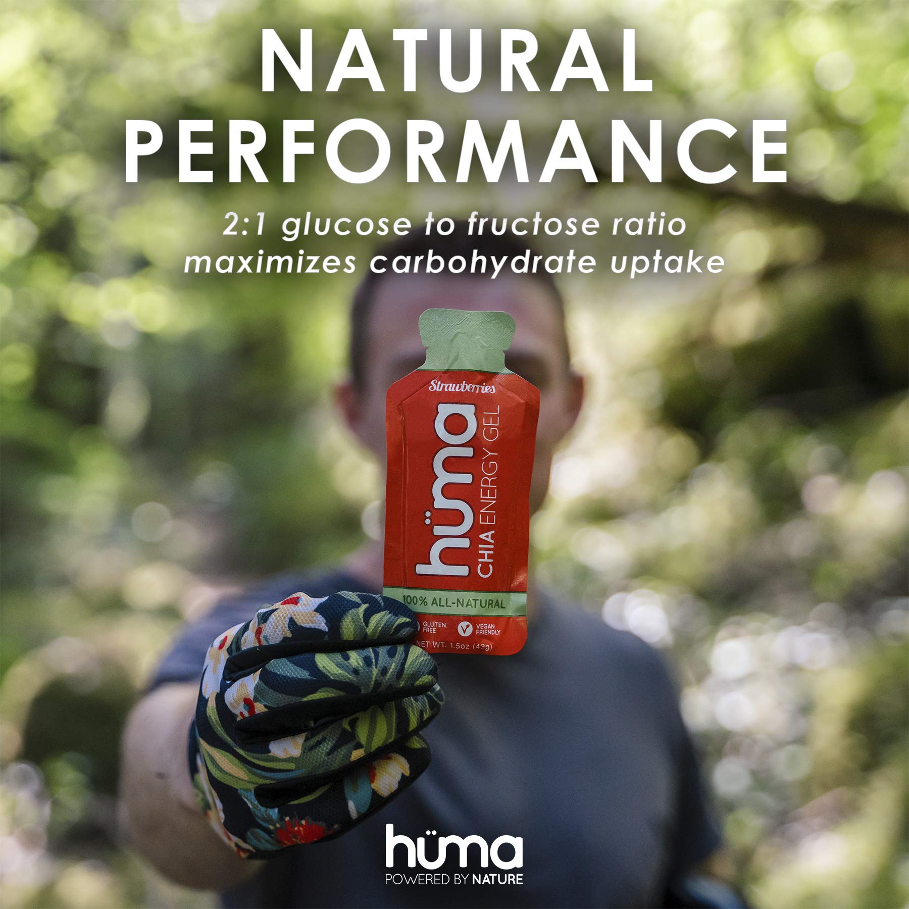 Huma Chia Energy Gel - Real Food Sports Fuel

