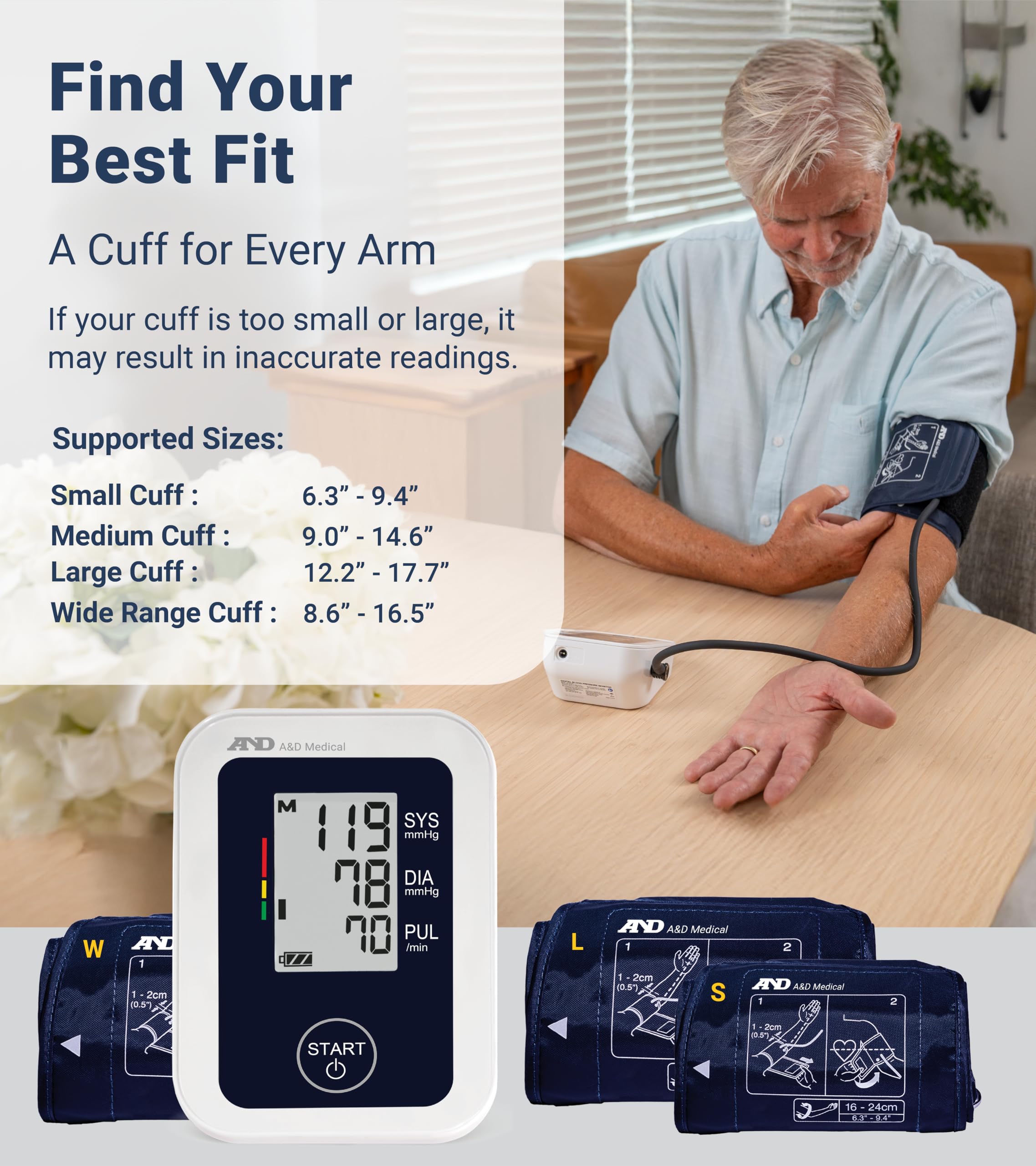 A&D UA-651 Blood Pressure Monitor – Upper Arm

