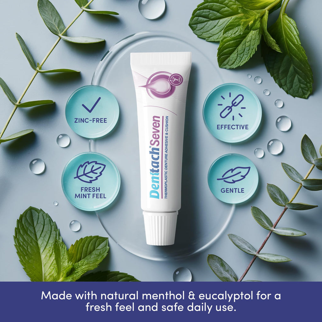 Denttach Thermoplastic Denture Adhesive Cushioned Comfort

