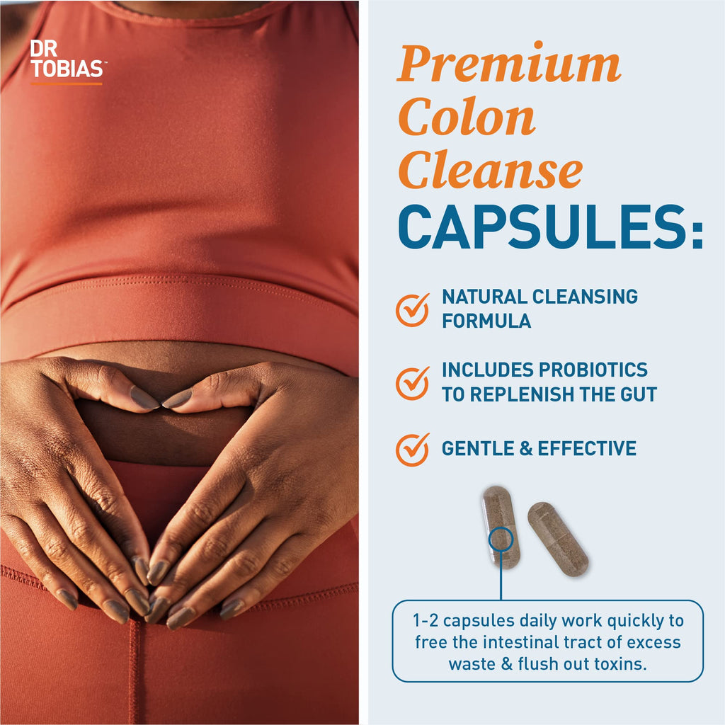 Dr. Tobias Colon Cleanse for Digestive Health - Gentle Detox

