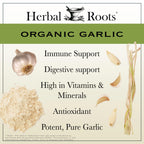 Herbal Roots Garlic Pills for Immune Support

