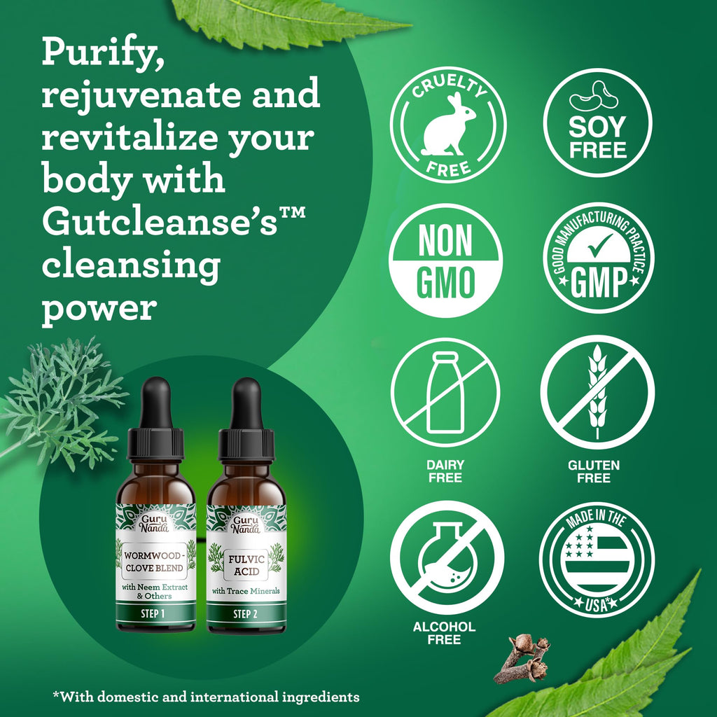GuruNanda Gutcleanse Digestive Health Kit

