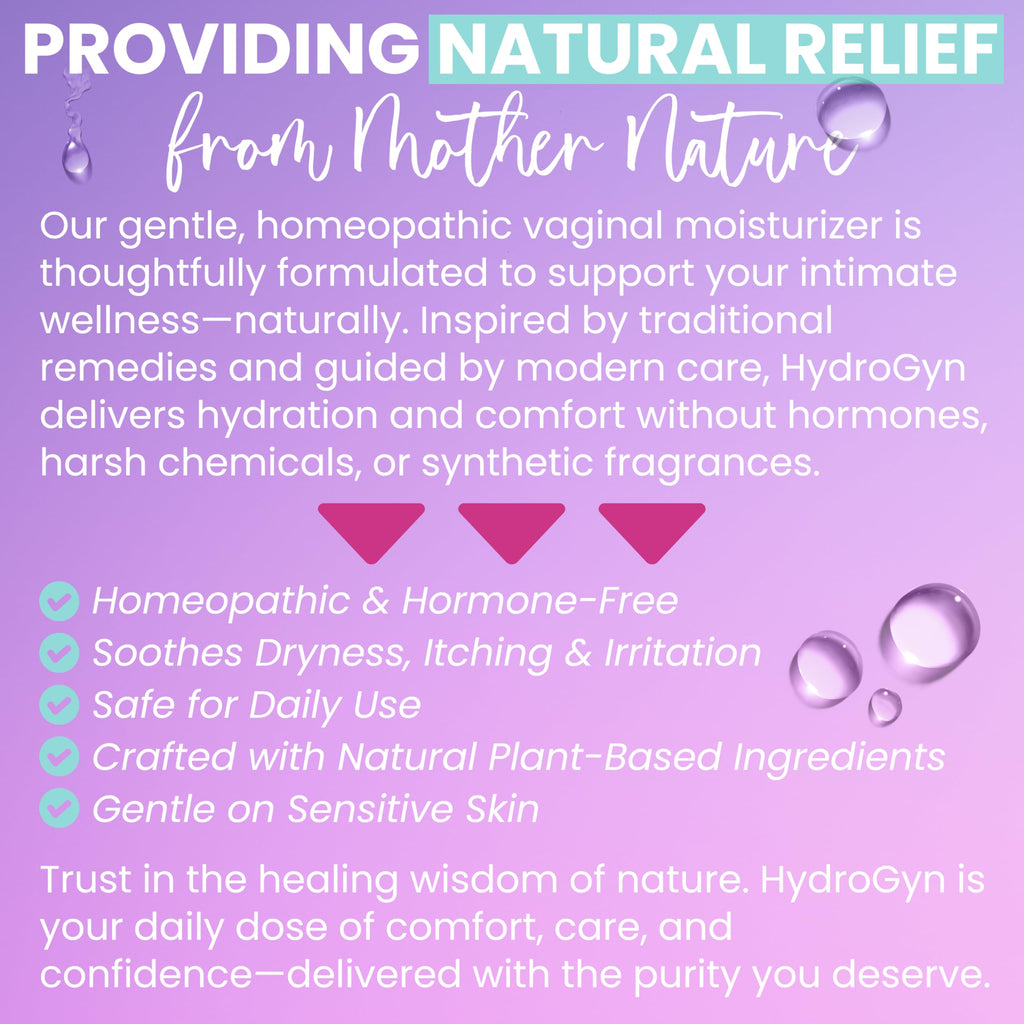 Hydro GYN Vaginal Moisturizer - Hormone-Free Hydration

