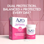 AZO Dual Protection Probiotics for Urinary & Vaginal Health


