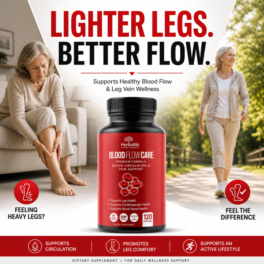 HerbaMe Blood Circulation Supplement for Vein Wellness

