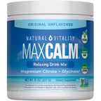 Natural Vitality Magnesium Powder MaxCalm

