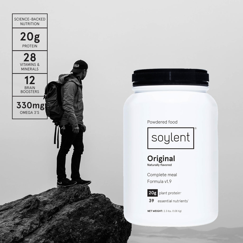 Soylent Complete Nutrition Gluten-Free Vegan Protein

