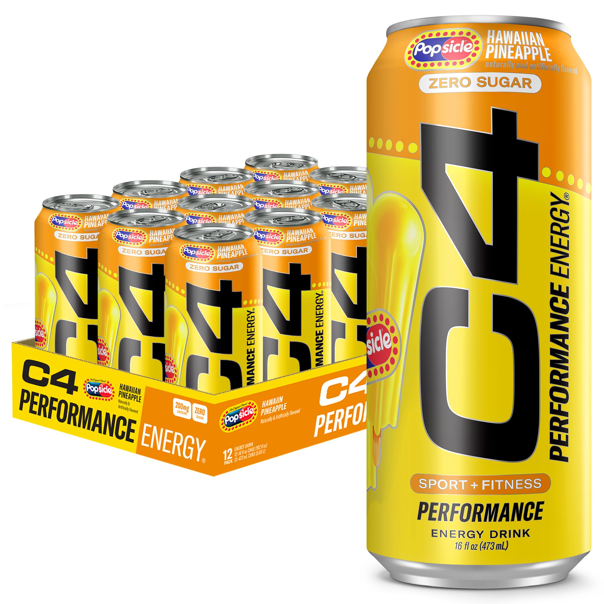 C4 Original Sugar Free Energy Drink for Pre-Workout