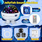 Baby Sleep Sound Machine with Night Light Star Projector

