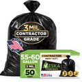 Veska Contractor Garbage Bags Heavy Duty for Job Sites