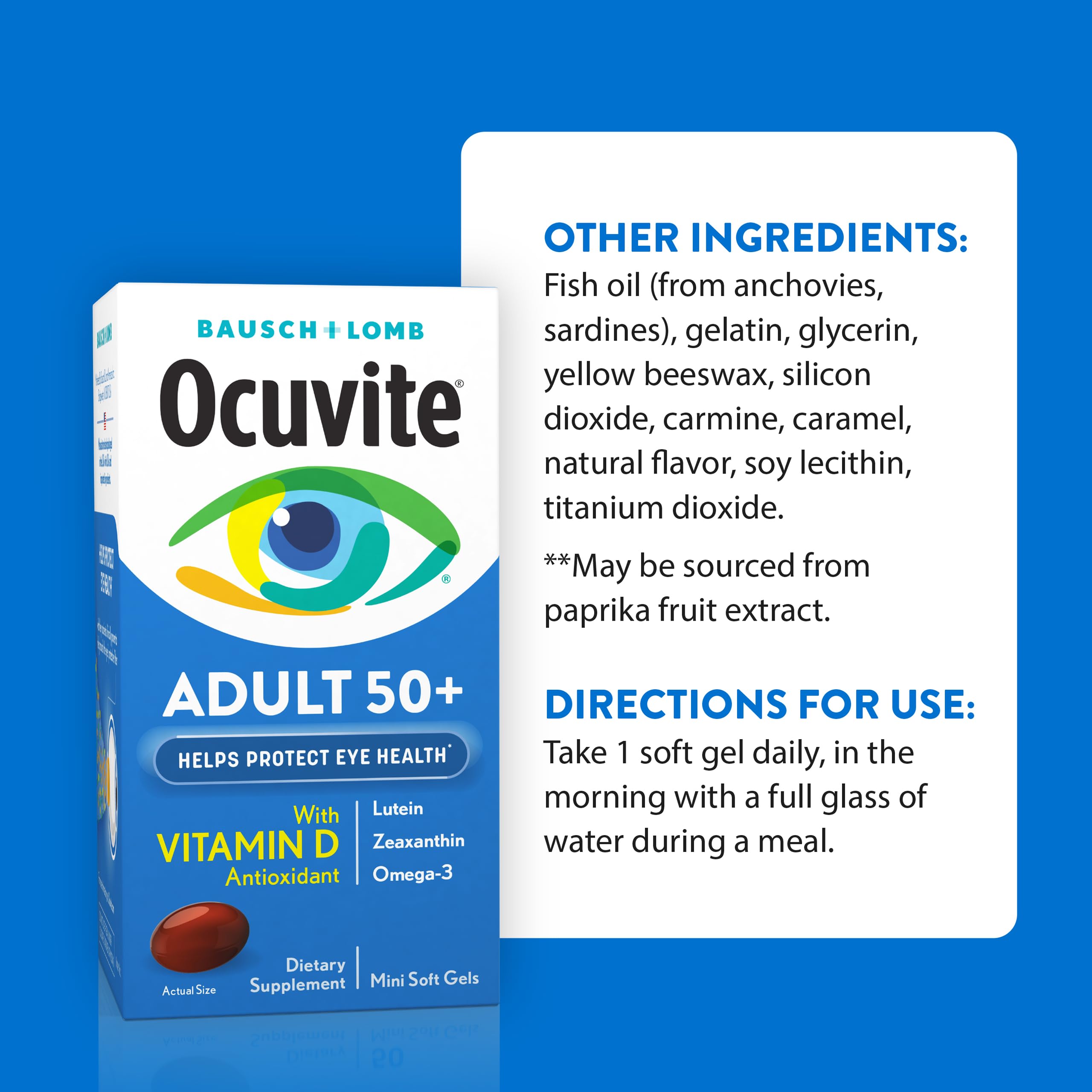 Ocuvite Eye Vitamin & Mineral Supplement for Vision

