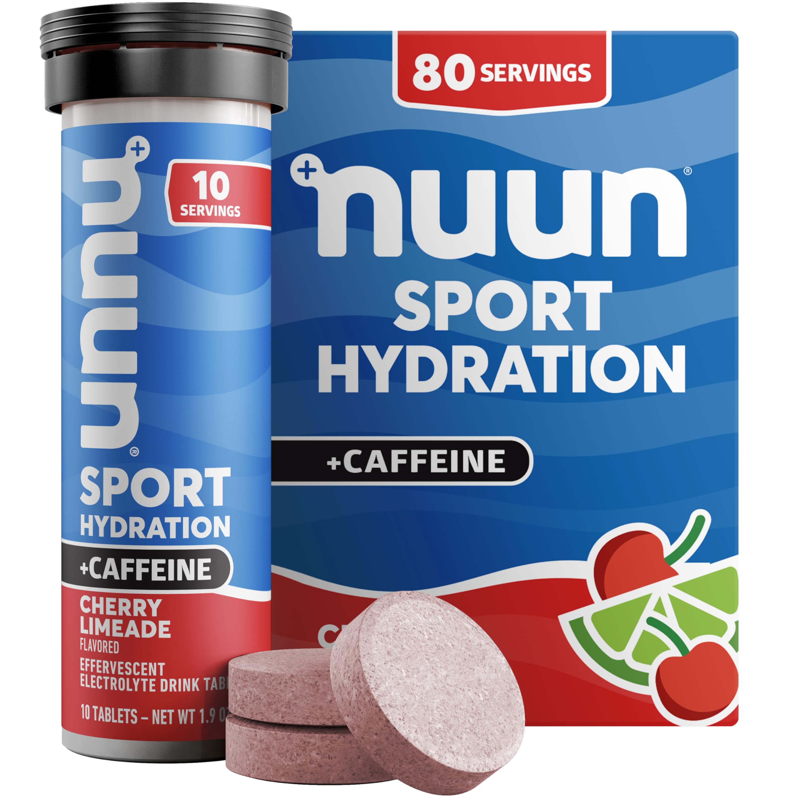 Nuun Hydration Electrolyte Drink Tablets with Caffeine