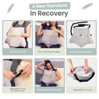 MOYOAMA 2 Pcs Hysterectomy Pillow Set with Gel Pack

