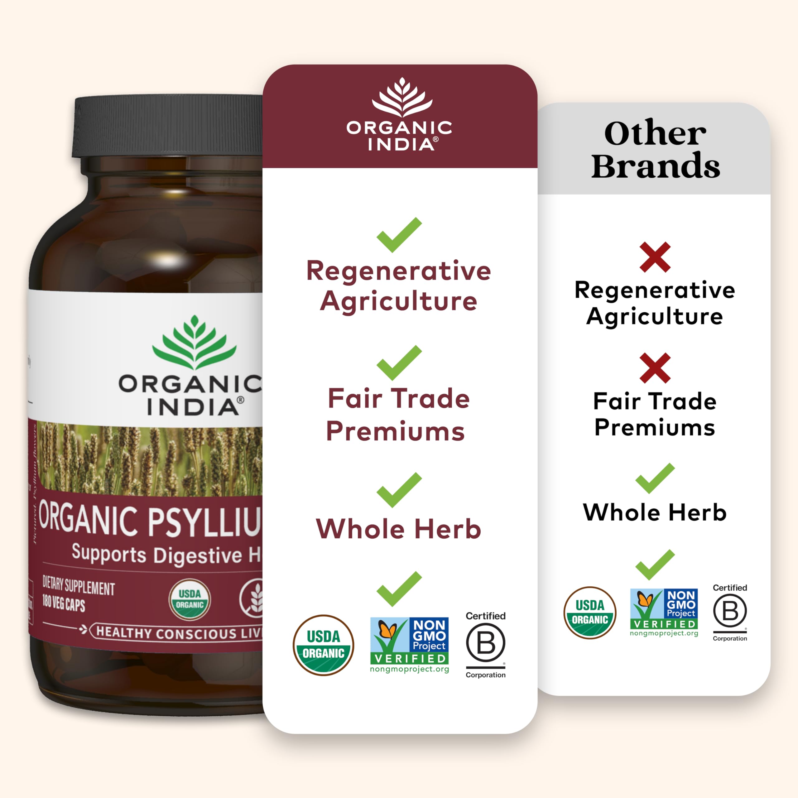 Psyllium Husk Fiber Organic India

