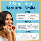 Lumineux Teeth Whitening Strips – Peroxide-Free Enamel-Safe

