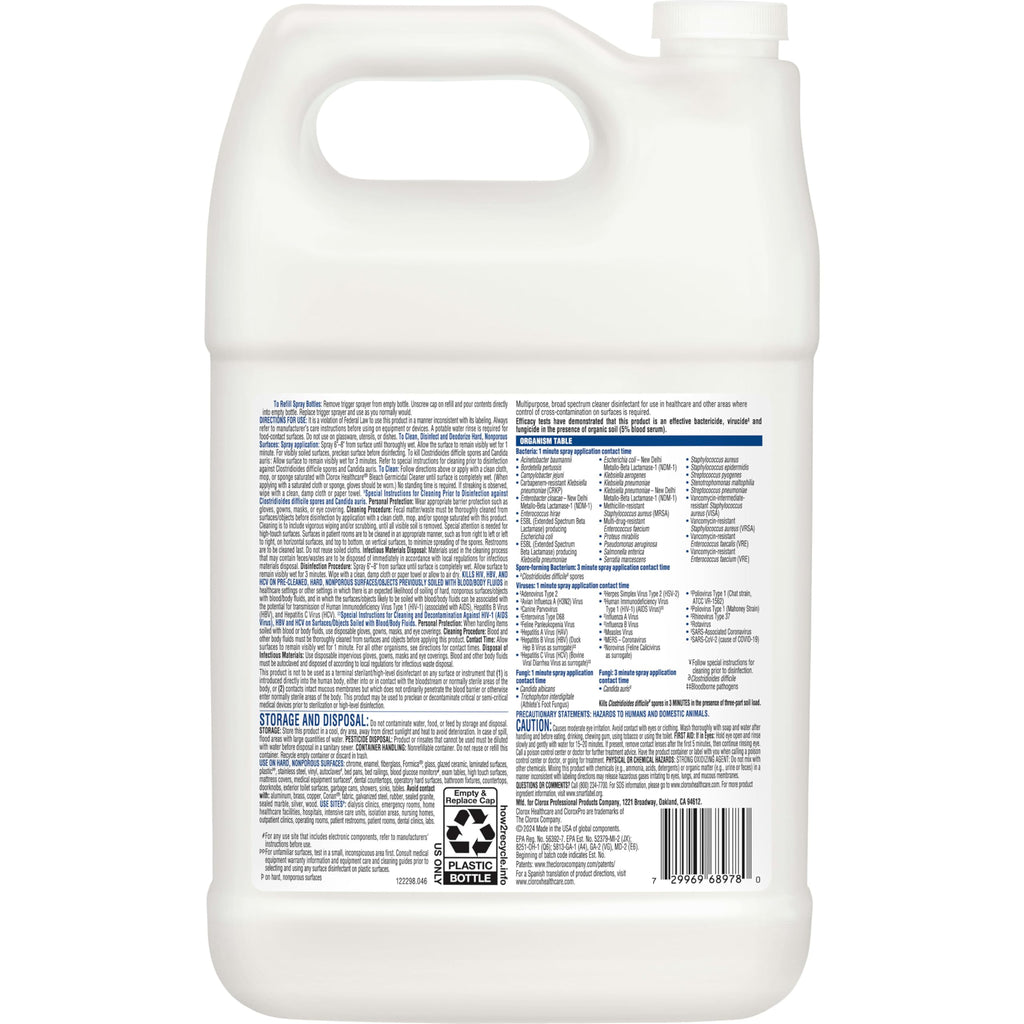 Clorox Healthcare Bleach Germicidal Cleaner Refill

