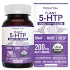 Organic 5-HTP Dietary Supplement with B6 & Lion’s Mane

