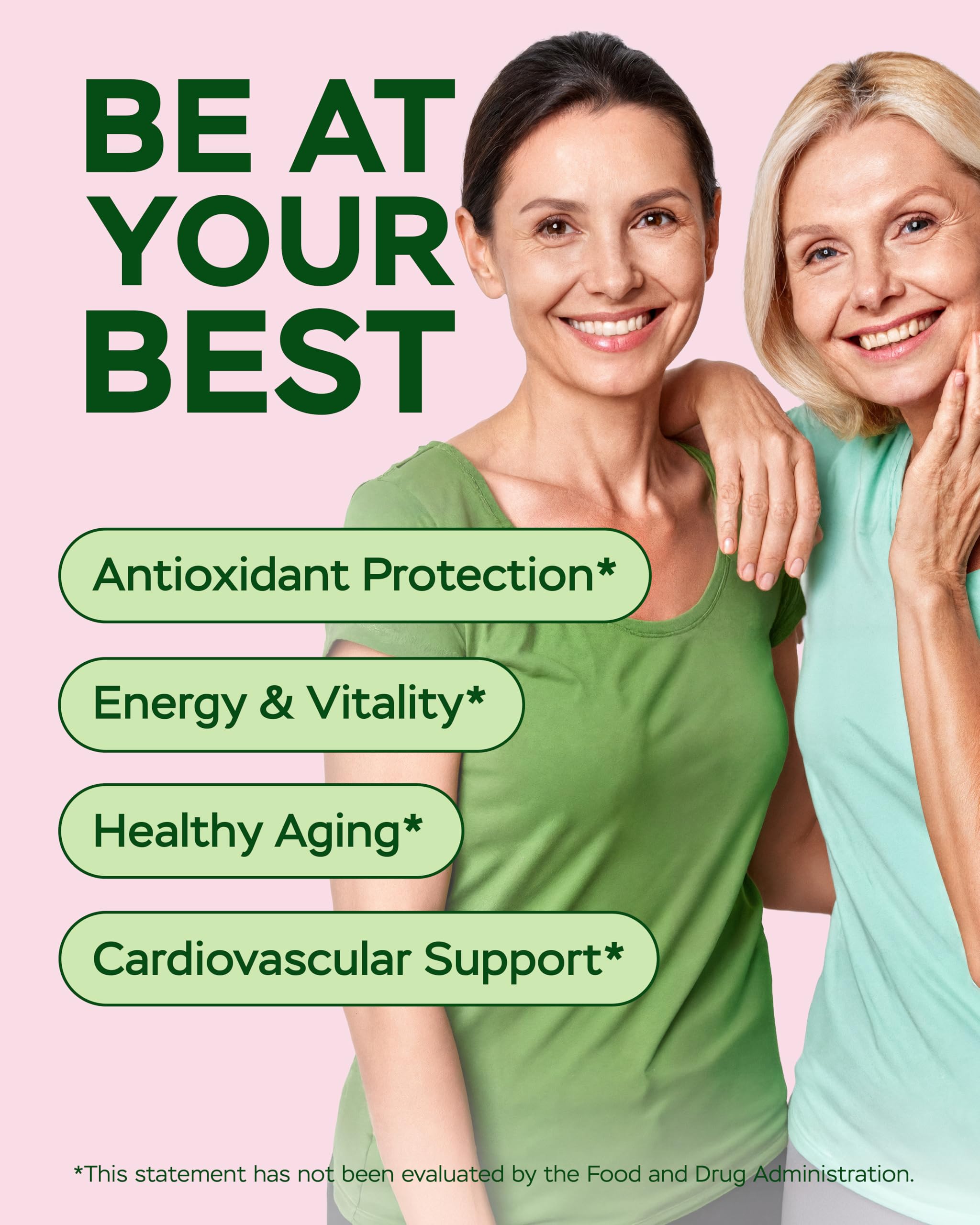 Resveratrol 1800mg Complex Antioxidant for Heart Health

