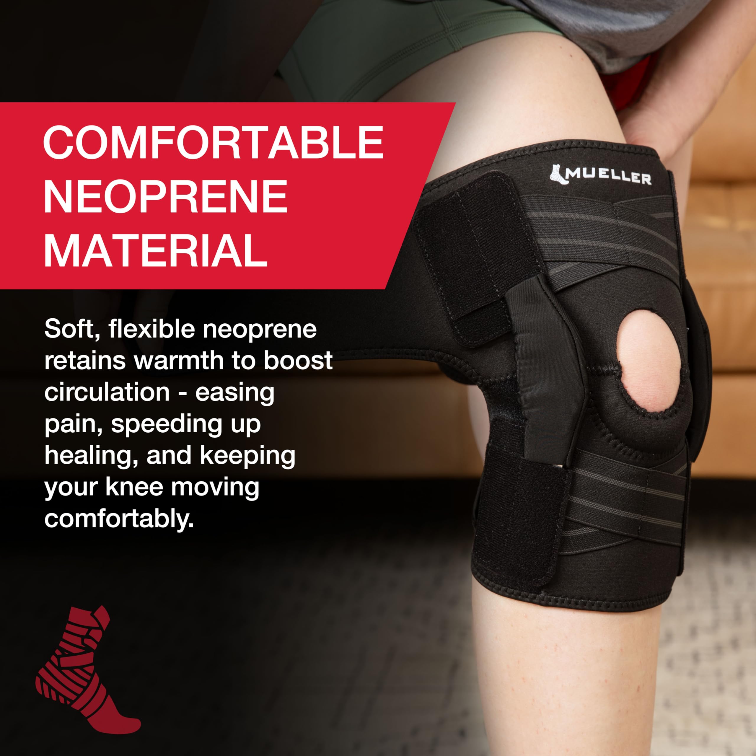 Mueller Hinged Knee Brace for Pain Relief

