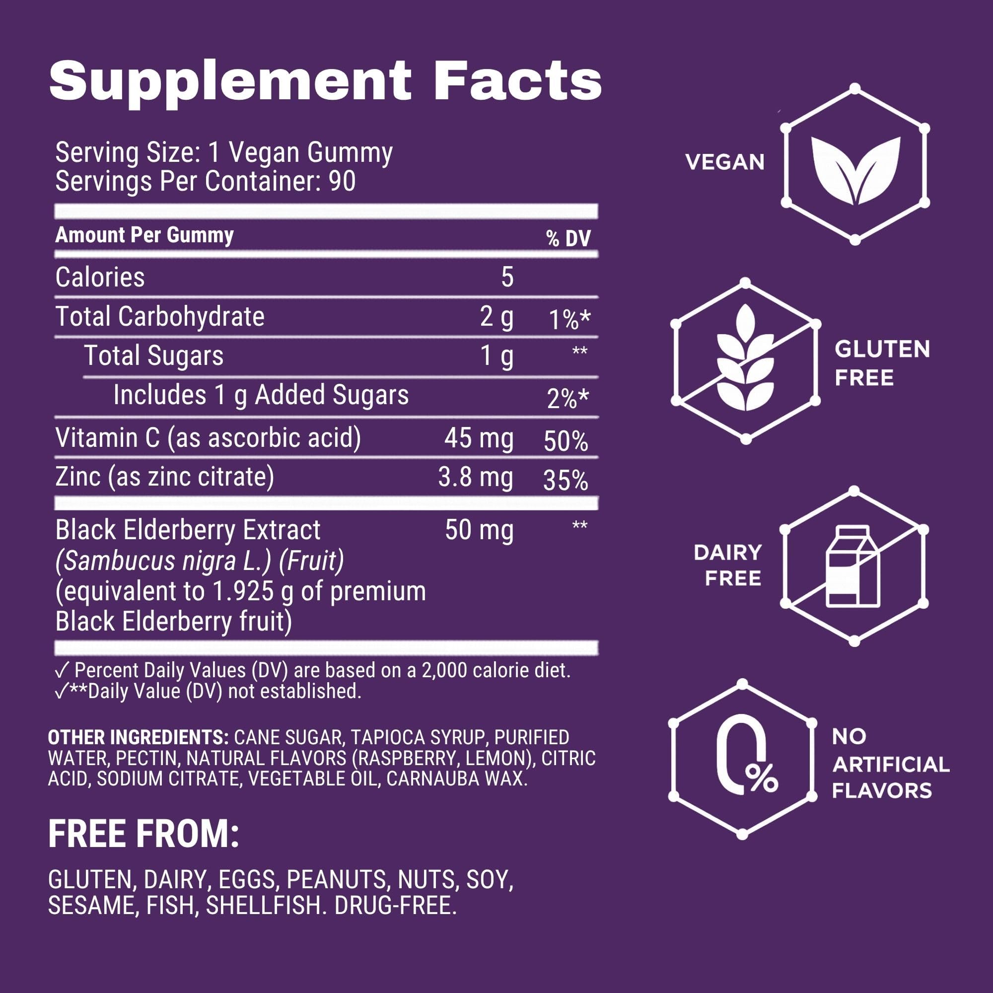 Sambucol Elderberry Gummies – Immune Support

