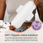 Cora Organic Cotton Topsheet Pads | Hypoallergenic

