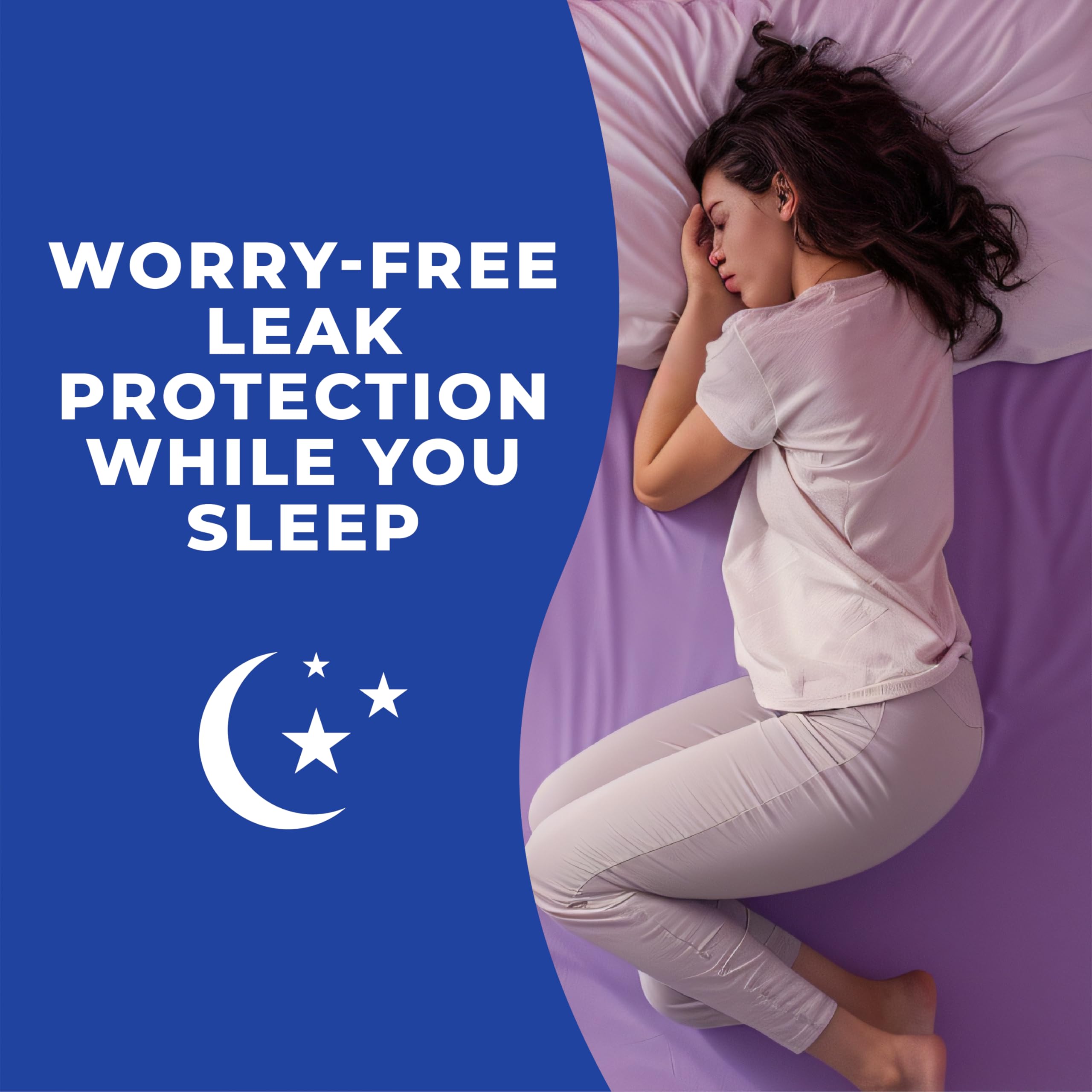 Stayfree Ultra Thin Overnight Pads with Wings | Nighttime Protection

