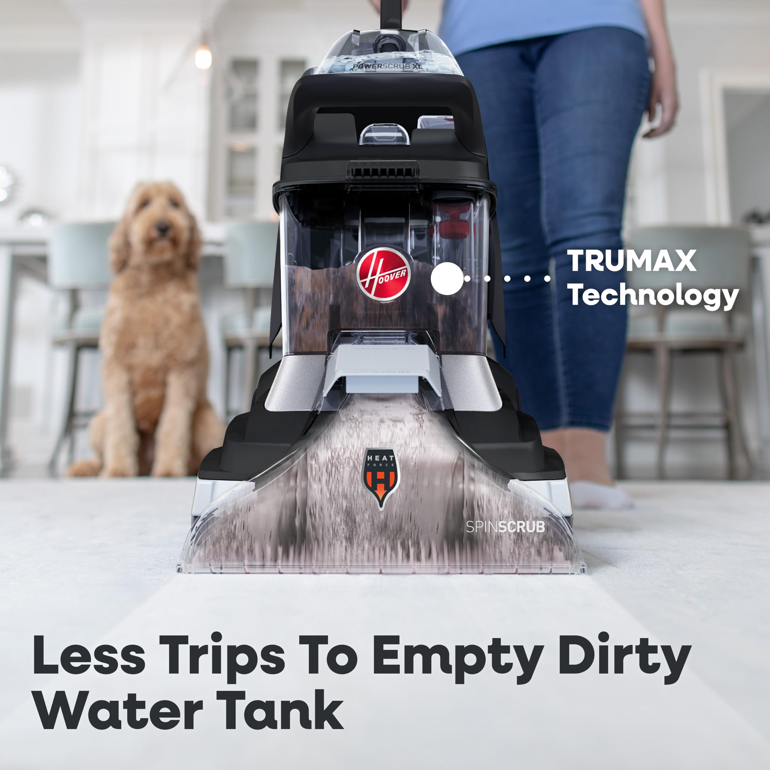 Hoover PowerScrub Upright Carpet Cleaner | Deep Cleaning

