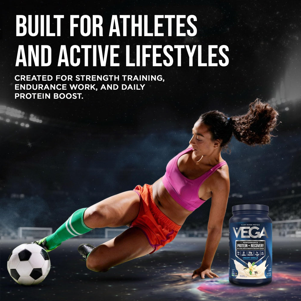Vega Protein + Recovery Plant-Based Protein Powder

