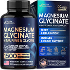 Magnesium Glycinate Sleep Support | Calming Formula


