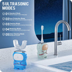 RexCodar Kids Ultrasonic U-Shaped Toothbrush – 5 Modes

