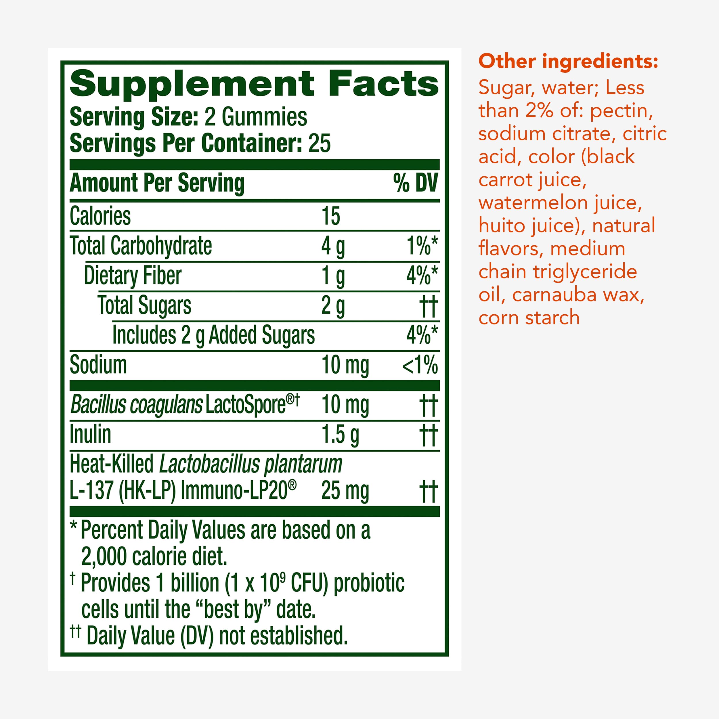 Align Probiotic 3-in-1 Biotic Gummies Blackberry Flavor

