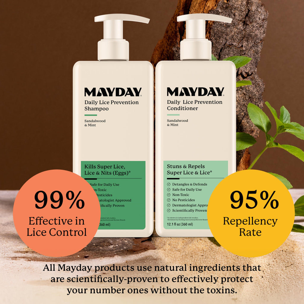 MAYDAY Lice Prevention Duo – Shampoo & Conditioner

