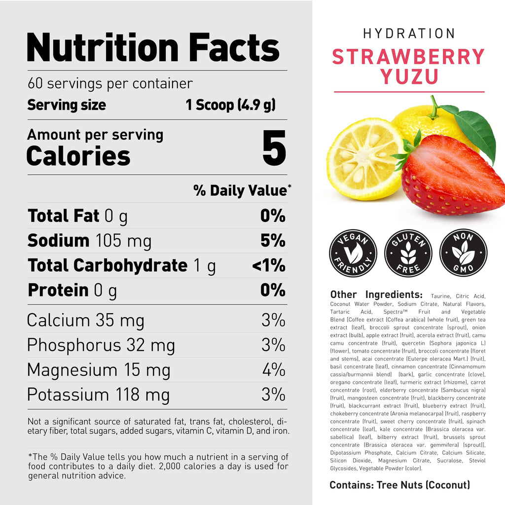 Kaged Sugar Free Hydration Electrolyte Powder


