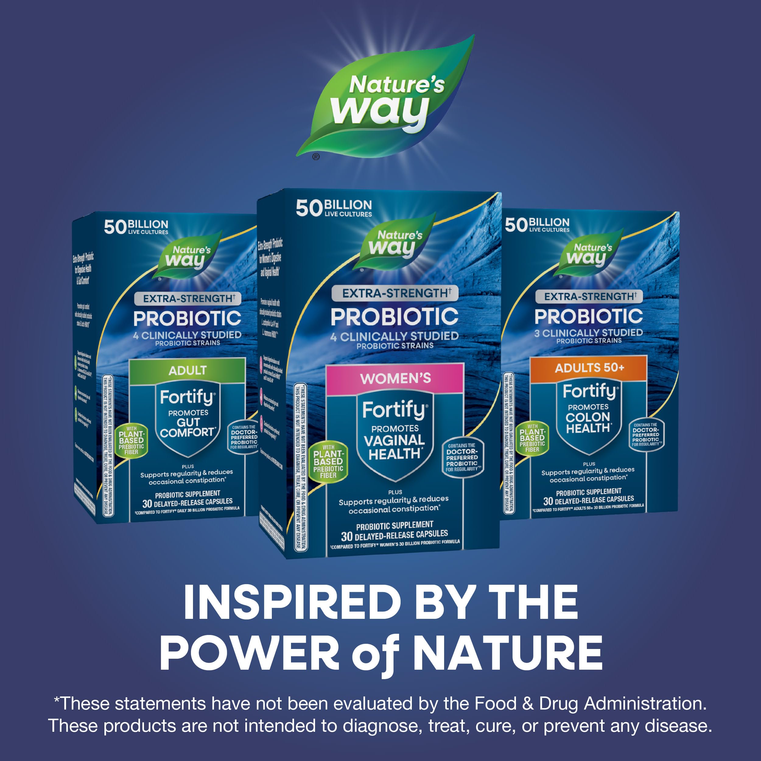 Digestive Health Fortify Women's Multi-Strain by Nature's Way

