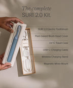 SURI Sonic Electric Toothbrush with Pressure Sensor

