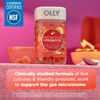 OLLY Probiotic + Prebiotic Gummy for Digestive Health

