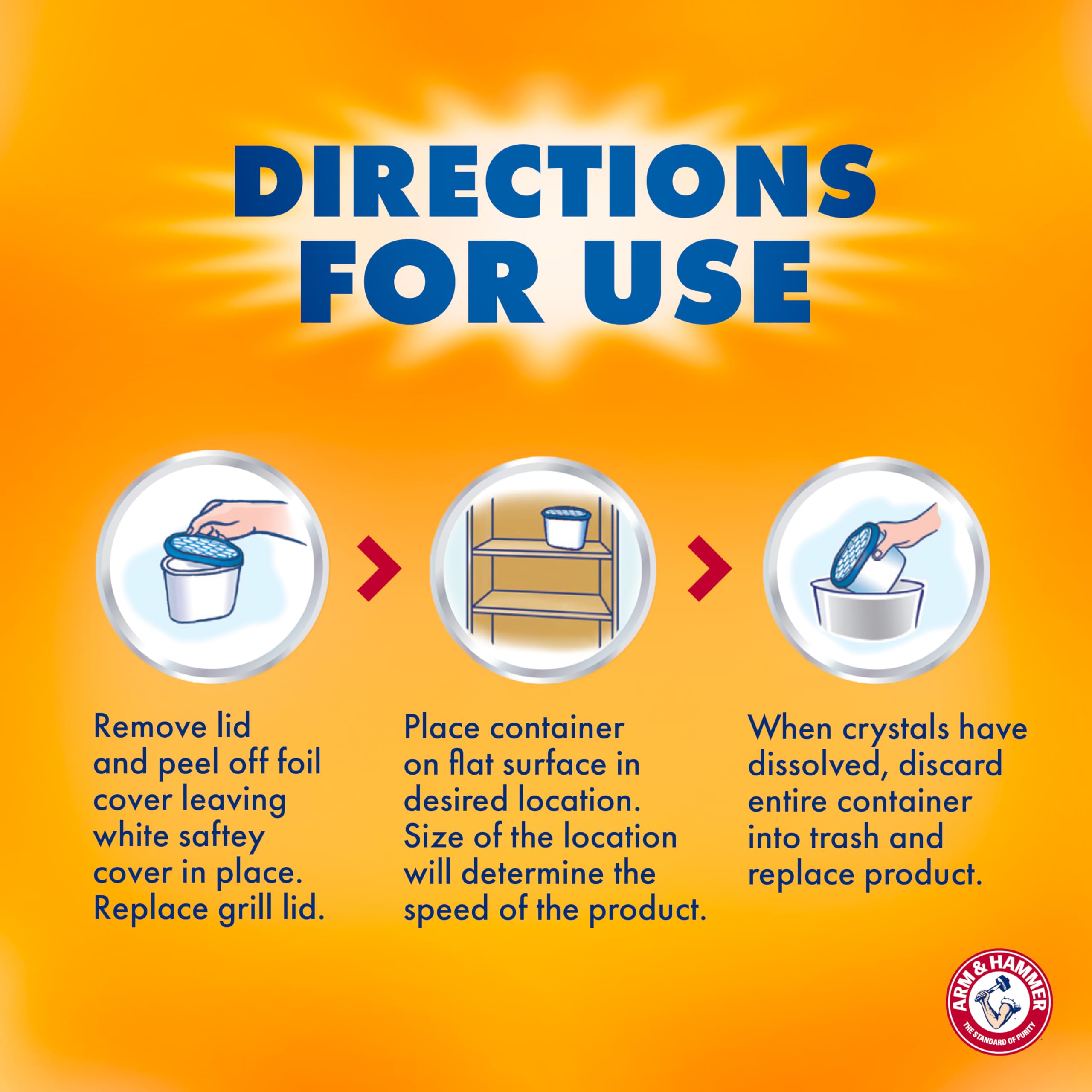 Arm & Hammer Essentials Moisture Absorber and Odor Eliminator


